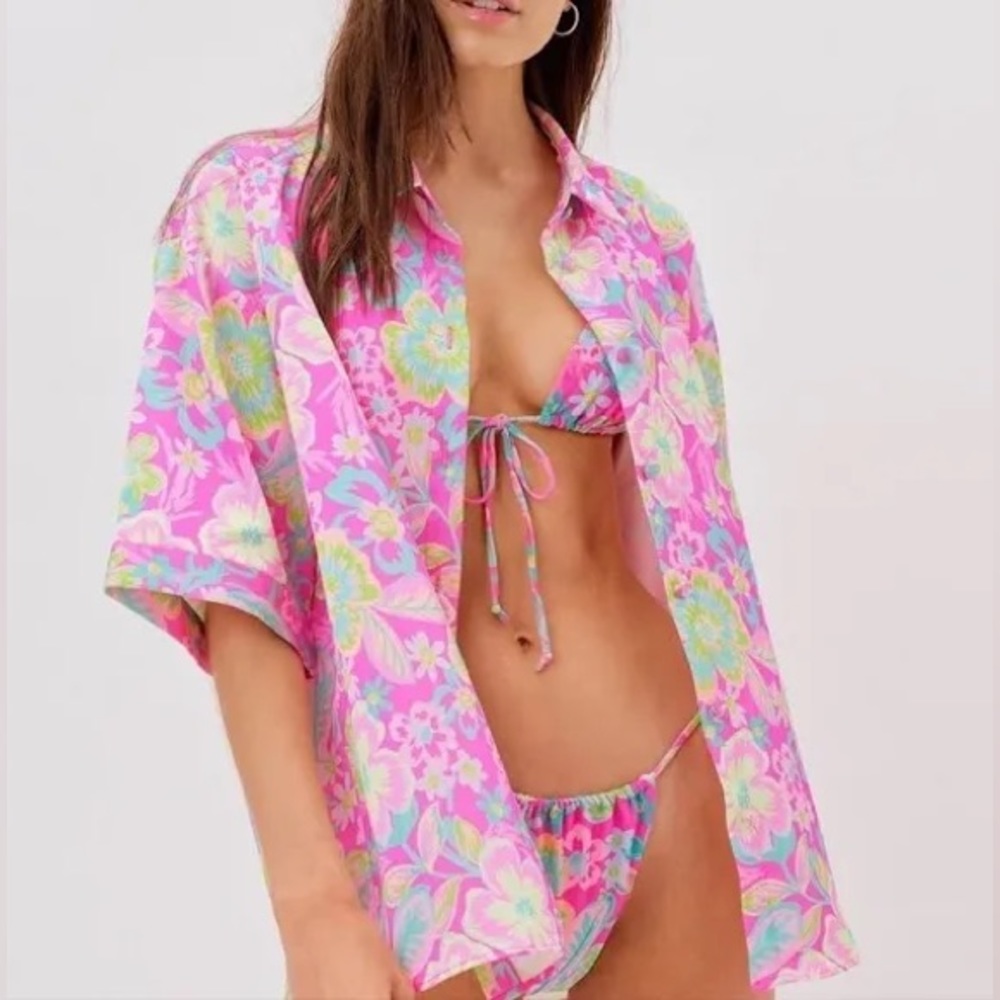 Lizzy Floral Coverup